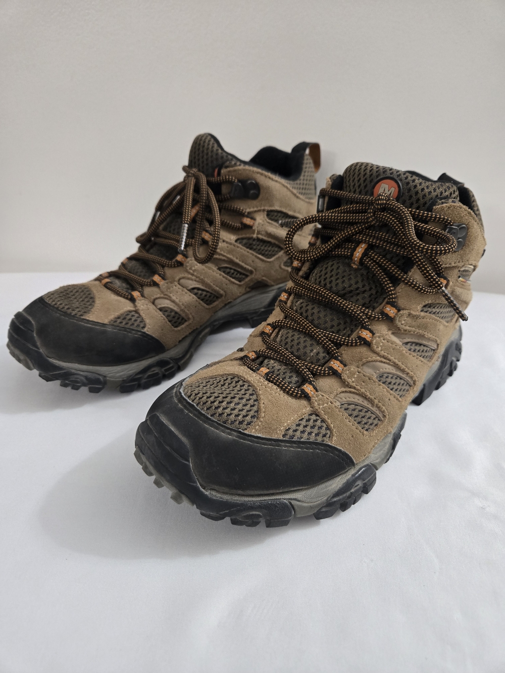 Men's Brown Hiking Boots - Rugged Trail Support